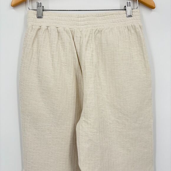 Apiece Apart Dinas Organic Cotton Joggers in Ivory, Sz Small, Luxury Capsule - Picture 7 of 12